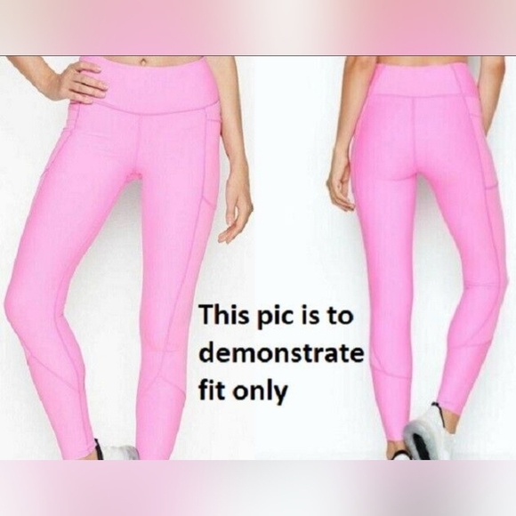 VICTORIAS SECRET | SPORT TOTAL KNOCKOUT 7/8 HIGH LEGGINGS w\ POCKETS \\ … - Picture 3 of 13